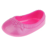 Maxbell Vinyl Slippers Shoes Flats for 16inch Sharon Dolls Clothing Pink Flats Shoes - Aladdin Shoppers