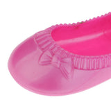 Maxbell Vinyl Slippers Shoes Flats for 16inch Sharon Dolls Clothing Pink Flats Shoes - Aladdin Shoppers