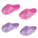 Maxbell Vinyl Slippers Shoes Flats for 16inch Sharon Dolls Clothing Pink Slippers - Aladdin Shoppers