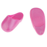 Maxbell Vinyl Slippers Shoes Flats for 16inch Sharon Dolls Clothing Pink Slippers - Aladdin Shoppers
