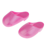 Maxbell Vinyl Slippers Shoes Flats for 16inch Sharon Dolls Clothing Pink Slippers - Aladdin Shoppers