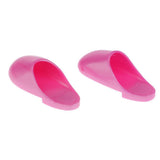 Maxbell Vinyl Slippers Shoes Flats for 16inch Sharon Dolls Clothing Pink Slippers - Aladdin Shoppers