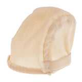 Maxbell 2PCS Fashion Doll Headgear Wig Cap Fixed-Wig Net for 1/4 BJD Doll Accs Nude - Aladdin Shoppers