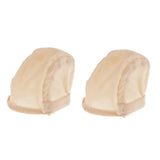 Maxbell 2 PCS Doll Practical DIY Wig Headgear for 18 inch Nude Color - Aladdin Shoppers