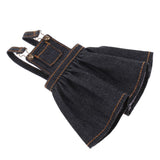 Maxbell 1/6 Casual Pocket Suspender Dress Skirt Clothes for 12'' Blythe Dolls Black - Aladdin Shoppers