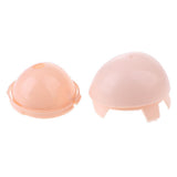 Maxbell 12" Doll Head Scalp Shell Kit for Neo Blythe Nude Doll Custom White - Aladdin Shoppers
