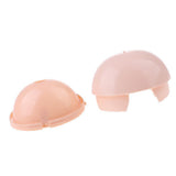 Maxbell 12" Doll Head Scalp Shell Kit for Neo Blythe Nude Doll Custom White - Aladdin Shoppers