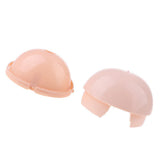 Maxbell 12" Doll Head Scalp Shell Kit for Neo Blythe Nude Doll Custom White - Aladdin Shoppers