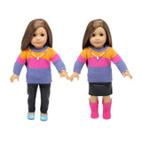 Maxbell Dolls Two-pieces Outfits and Accessory for 18 inch Trousers - Aladdin Shoppers