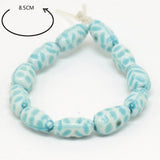 Maxbell Multiple Flower Beaded Bracelet Jewelry for 18'' Blue - Aladdin Shoppers