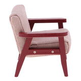 Maxbell 1/12 Scale Dollhouse Miniature Furniture Single Sofa Chair Yellow - Aladdin Shoppers