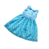 Maxbell Sequin Sleeveless Dress Skirt Outfit for 18'' Doll Blue - Aladdin Shoppers