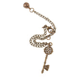 Maxbell Fashionable Metal Doll Necklace with Retro Key Pendant for 1/6 Blythe Doll - Aladdin Shoppers