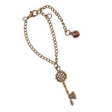 Maxbell Fashionable Metal Doll Necklace with Retro Key Pendant for 1/6 Blythe Doll - Aladdin Shoppers