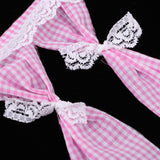 Maxbell Dollhouse Miniatures Lovely Excellent Workmanship Cotton Curtain Pink - Aladdin Shoppers