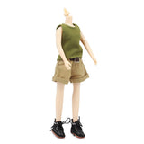 Maxbell 20 Pieces 7 Joints Nude Body Parts for 1/6 Licca Blythe Body Doll Custom