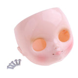 Maxbell Doll Faceplate Headplate Head for Middle Neo Blythe Nude Doll Custom Normal - Aladdin Shoppers