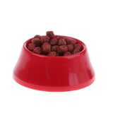 Maxbell 1/12 scale Dollhouse Miniature Kitchen Garden Pet Dog Food on Bowl Red - Aladdin Shoppers