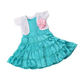 Maxbell Handmade Gorgeous Doll Princess Dress Party Dress and Short Coat Green - Aladdin Shoppers