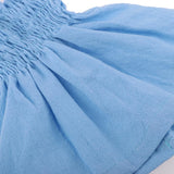 Maxbell Lovely Braces Skirt & Leggings Suit for 18" American Doll Dress Accs Blue - Aladdin Shoppers