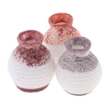 Maxbell 6x1/12 Scale Dollhouse Miniature Resin Vases 3 Pieces Random Color