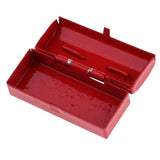 Maxbell 1/12 Scale Dollhouse Miniature Metal Tool Box Case Home Decor Red - Aladdin Shoppers