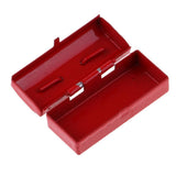 Maxbell 1/12 Scale Dollhouse Miniature Metal Tool Box Case Home Decor Red - Aladdin Shoppers