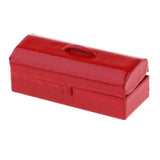 Maxbell 1/12 Scale Dollhouse Miniature Metal Tool Box Case Home Decor Red - Aladdin Shoppers