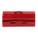 Maxbell 1/12 Scale Dollhouse Miniature Metal Tool Box Case Home Decor Red - Aladdin Shoppers