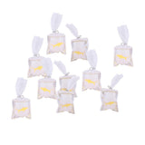 Maxbell 1/12 Dollhouse Miniature Transparent Bag Goldfish Life Scenes Decor Yellow - Aladdin Shoppers