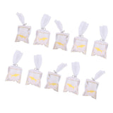 Maxbell 1/12 Dollhouse Miniature Transparent Bag Goldfish Life Scenes Decor Yellow - Aladdin Shoppers