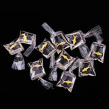 Maxbell 1/12 Dollhouse Miniature Transparent Bag Goldfish Life Scenes Decor Yellow - Aladdin Shoppers
