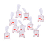 Maxbell 1/12 Dollhouse Miniature Transparent Bag Goldfish Life Scenes Decor Red - Aladdin Shoppers