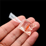 Maxbell 1/12 Dollhouse Miniature Transparent Bag Goldfish Life Scenes Decor Red - Aladdin Shoppers