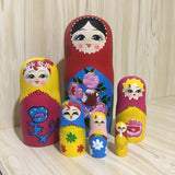 Maxbell Wooden Russian Nesting Dolls Babushka Matryoshka Toys #2 - Aladdin Shoppers