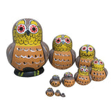 Maxbell Wooden Russian Nesting Dolls Babushka Matryoshka Toys #6 - Aladdin Shoppers
