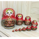 Maxbell Wooden Russian Nesting Dolls Babushka Matryoshka Toys #8