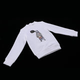 Maxbell Casual Round Neck Sweatshirt Pullover Top for 70cm Uncle BJD SD Doll Accs