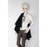 Maxbell Casual Round Neck Sweatshirt Pullover Top for 70cm Uncle BJD SD Doll Accs
