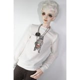 Maxbell Casual Round Neck Sweatshirt Pullover Top for 70cm Uncle BJD SD Doll Accs