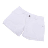 Maxbell 1/3 BJD Smart Doll Clothes Trousers for Dollfie DOD SD DD Bare Cuffed Shorts Casual Outfit White - Aladdin Shoppers