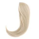 Maxbell 2 Pieces 1/3 BJD Dolls Wig Long Straight Hair for Dollfie DIY Light Gold