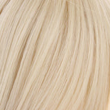 Maxbell 2 Pieces 1/3 BJD Dolls Wig Long Straight Hair for Dollfie DIY Light Gold