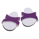 Maxbell Fashion Shoes Slippers for 18inch American Dolls Clothes Accs Purple - Aladdin Shoppers