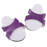 Maxbell Fashion Shoes Slippers for 18inch American Dolls Clothes Accs Purple - Aladdin Shoppers