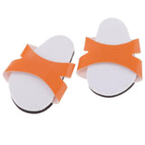 Maxbell Fashion Shoes Slippers for 18inch American Dolls Clothes Accs Orange - Aladdin Shoppers