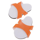Maxbell Fashion Shoes Slippers for 18inch American Dolls Clothes Accs Orange - Aladdin Shoppers