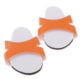Maxbell Fashion Shoes Slippers for 18inch American Dolls Clothes Accs Orange - Aladdin Shoppers