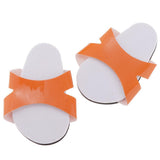 Maxbell Fashion Shoes Slippers for 18inch American Dolls Clothes Accs Orange - Aladdin Shoppers