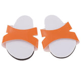 Maxbell Fashion Shoes Slippers for 18inch American Dolls Clothes Accs Orange - Aladdin Shoppers